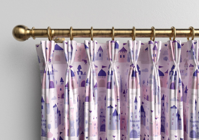 Magic Castle, Fairy Purple - Made to Measure Curtains - Image 11